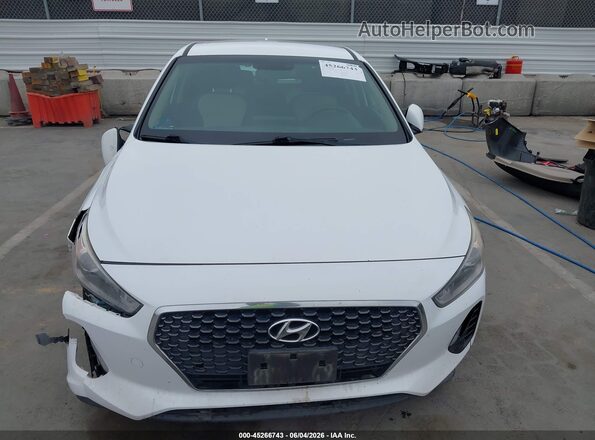 KMHH35LE0LU125104 2020 HYUNDAI ELANTRA GT White Vista del cuadro de instrumentos