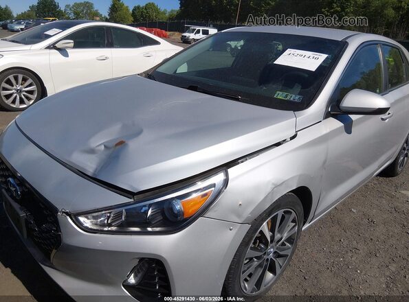KMHH35LE1KU094928 2019 HYUNDAI ELANTRA GT Silver Vista frontal