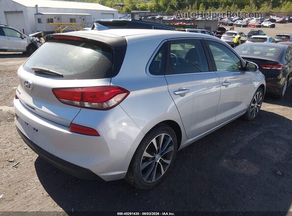 KMHH35LE1KU094928 2019 HYUNDAI ELANTRA GT Silver Trasero derecho