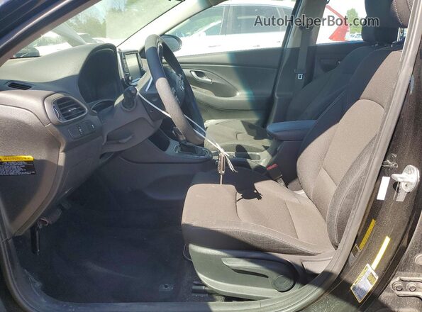 KMHH35LE2JU010047 2018 HYUNDAI ELANTRA Black Սալոնի դիմացի տեսք
