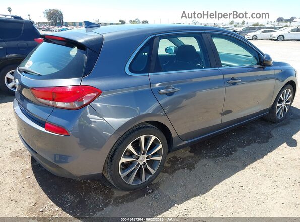 KMHH35LE2JU013448 2018 HYUNDAI ELANTRA GT Gray Rear right