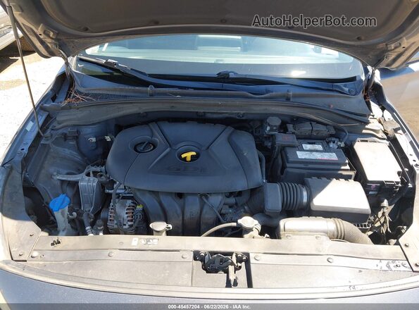 KMHH35LE2JU013448 2018 HYUNDAI ELANTRA GT Gray Rear view