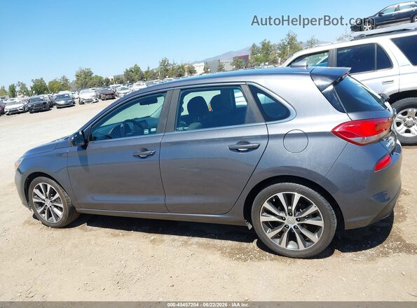 KMHH35LE2JU013448 2018 HYUNDAI ELANTRA GT Gray 360 interior view