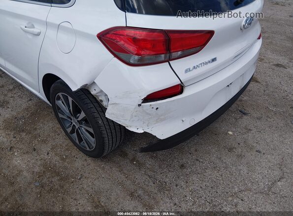 KMHH35LE2JU022201 2018 HYUNDAI ELANTRA GT White Вид спереду