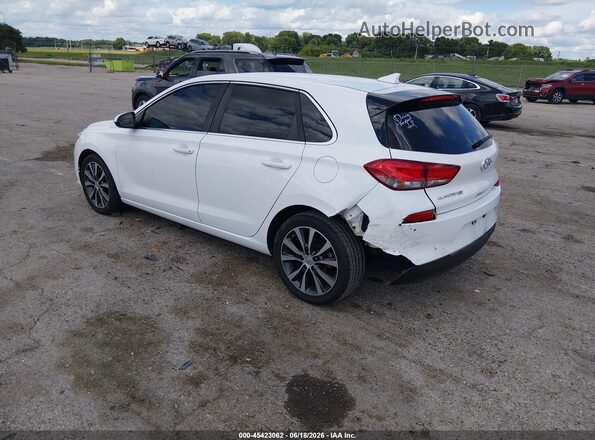 KMHH35LE2JU022201 2018 HYUNDAI ELANTRA GT White Задня ліва чверть