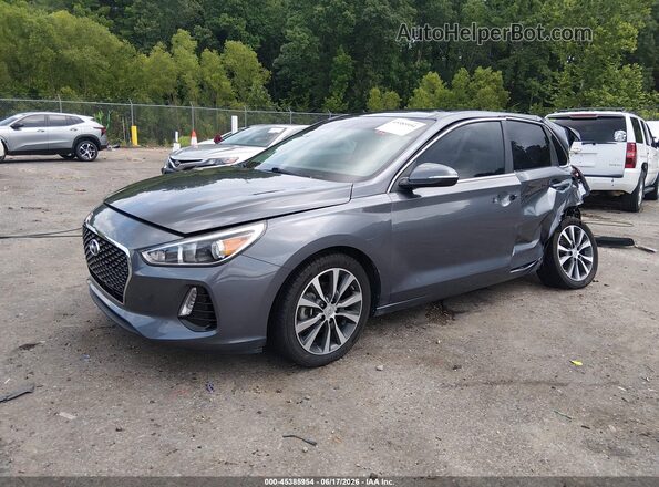 KMHH35LE2KU106570 2019 HYUNDAI ELANTRA GT Gray Передня ліва чверть