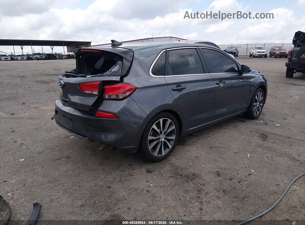 KMHH35LE2KU106570 2019 HYUNDAI ELANTRA GT Gray Задня права чверть