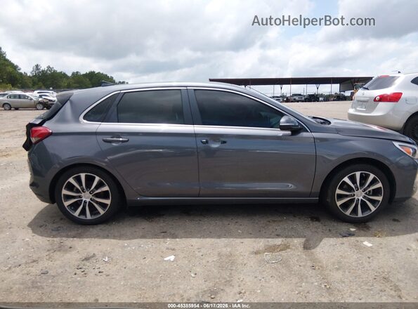 KMHH35LE2KU106570 2019 HYUNDAI ELANTRA GT Gray Вид задньої частини салону