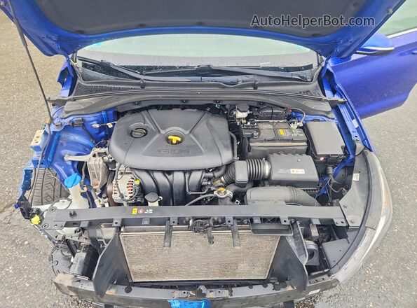 KMHH35LE3LU138994 2020 HYUNDAI ELANTRA Blue Vista interior trasera