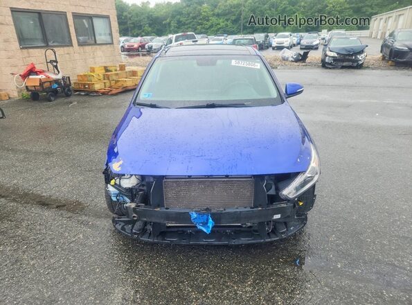 KMHH35LE3LU138994 2020 HYUNDAI ELANTRA Blue Vista frontal