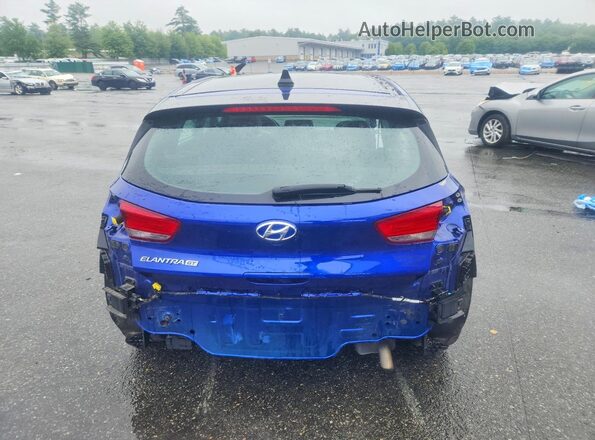 KMHH35LE3LU138994 2020 HYUNDAI ELANTRA Blue Vista trasera