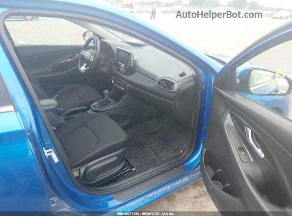 KMHH35LE4JU027531 2018 HYUNDAI ELANTRA GT Blue 