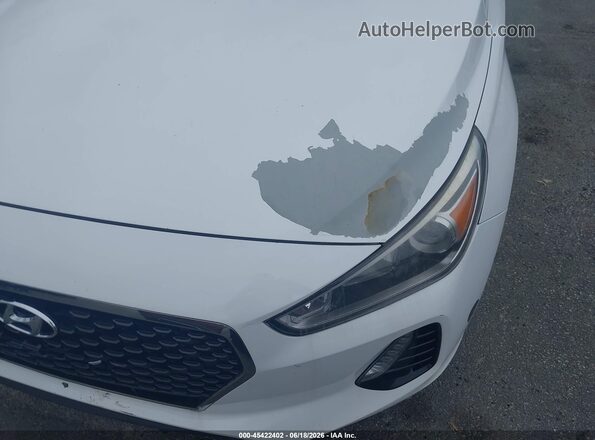 KMHH35LE4JU074624 2018 HYUNDAI ELANTRA GT White 