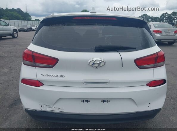 KMHH35LE4JU074624 2018 HYUNDAI ELANTRA GT White 
