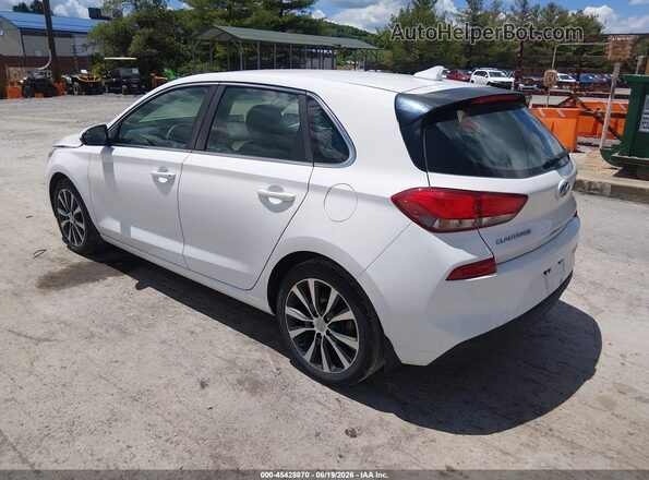 KMHH35LE5JU013282 2018 HYUNDAI ELANTRA GT White Rear left
