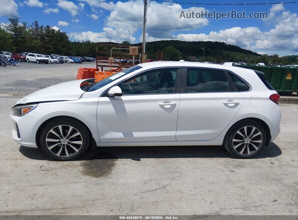 KMHH35LE5JU013282 2018 HYUNDAI ELANTRA GT White 