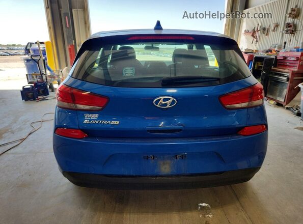 KMHH35LE5JU022709 2018 HYUNDAI ELANTRA Blue Vista trasera