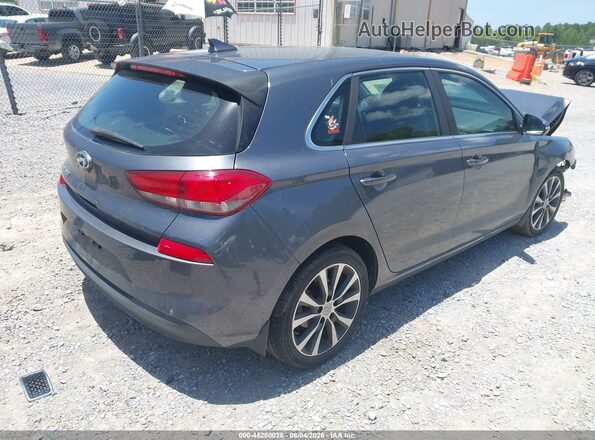 KMHH35LE5JU068413 2018 HYUNDAI ELANTRA GT Gray Задня права чверть
