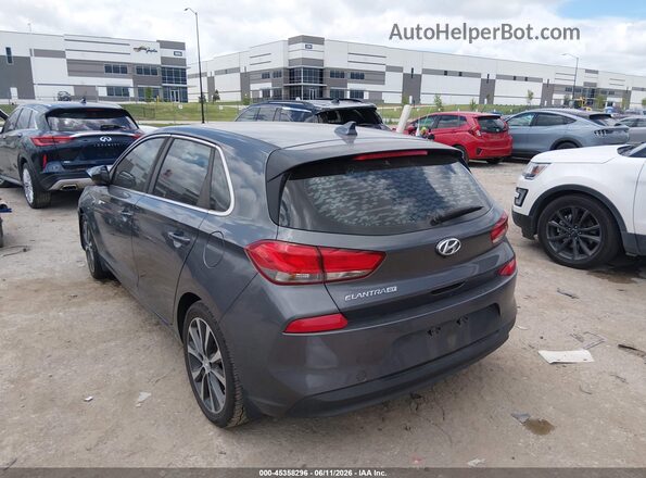 KMHH35LE5KU110662 2019 HYUNDAI ELANTRA GT Gray Trasero izquierdo