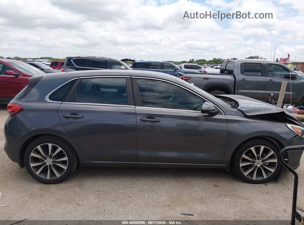 KMHH35LE5KU110662 2019 HYUNDAI ELANTRA GT Gray Vista interior trasera