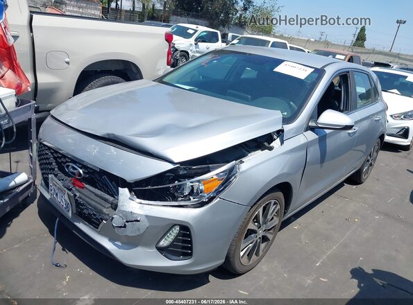 KMHH35LE5LU144635 2020 HYUNDAI ELANTRA GT Silver Vista tres cuartos delantera izquierda
