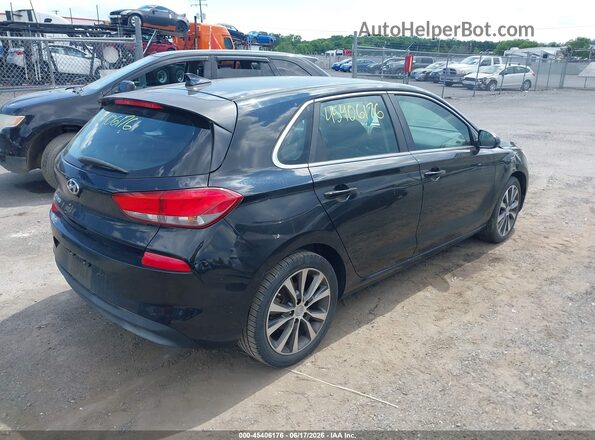 KMHH35LE6KU104062 2019 HYUNDAI ELANTRA GT Черный Задняя правая четверть