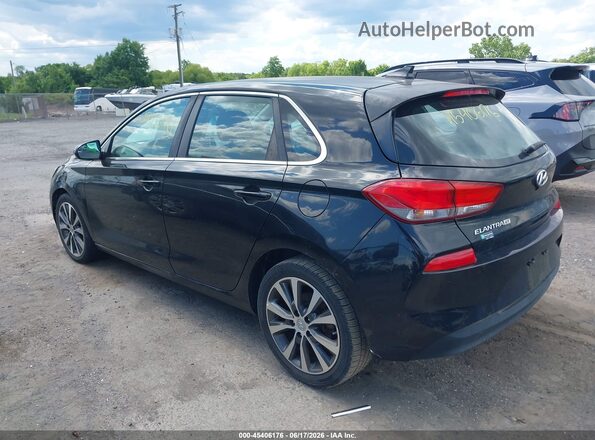 KMHH35LE6KU104062 2019 HYUNDAI ELANTRA GT Черный Задняя левая четверть