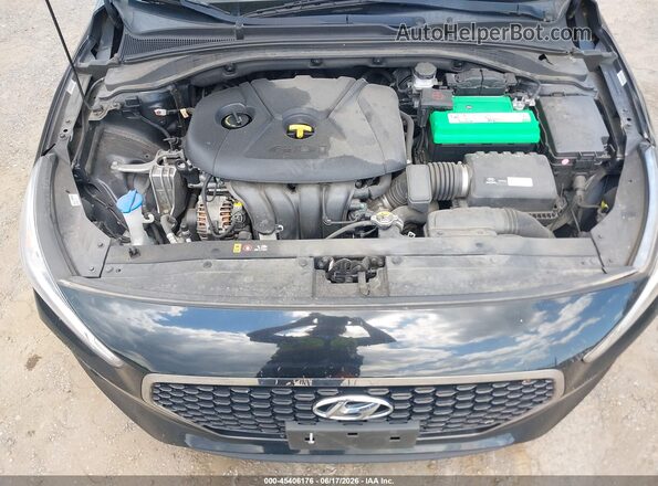 KMHH35LE6KU104062 2019 HYUNDAI ELANTRA GT Черный Вид сзади