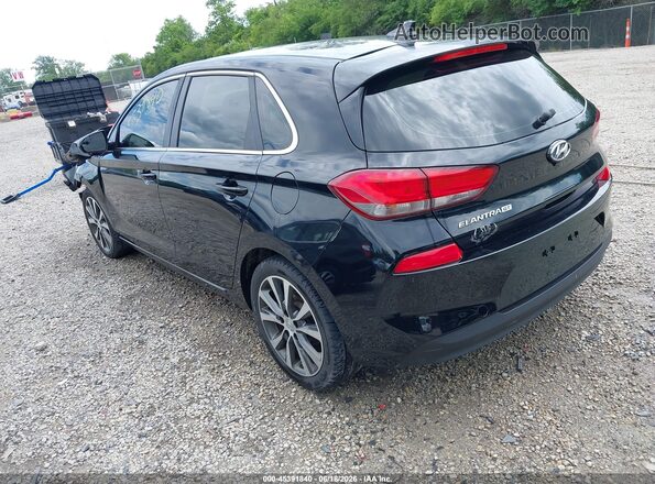 KMHH35LE6KU115319 2019 HYUNDAI ELANTRA GT Черный Задняя левая четверть