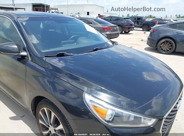 KMHH35LE7JU018516 2018 HYUNDAI ELANTRA GT Black Դիմացի տեսք