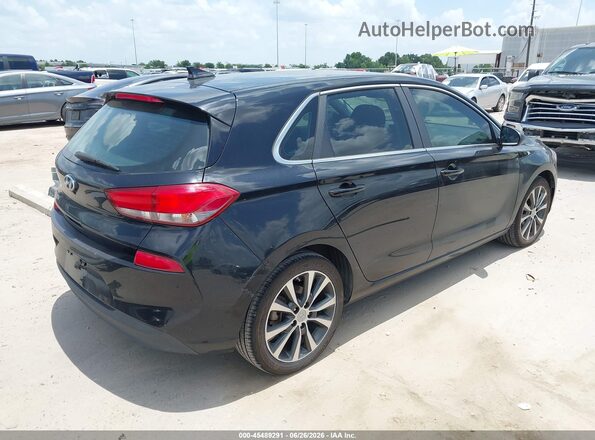 KMHH35LE7JU018516 2018 HYUNDAI ELANTRA GT Black Հետևի աջ