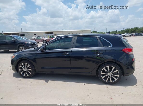 KMHH35LE7JU018516 2018 HYUNDAI ELANTRA GT Black Սալոնի 360 աստիճան տեսք
