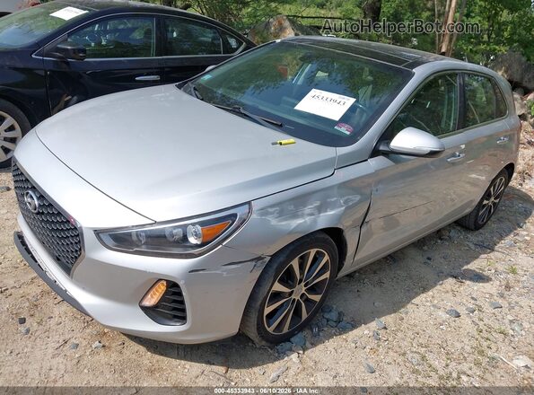 KMHH35LE7JU076271 2018 HYUNDAI ELANTRA GT Silver Передня ліва чверть