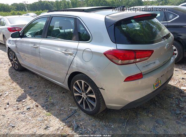 KMHH35LE7JU076271 2018 HYUNDAI ELANTRA GT Silver Задня ліва чверть