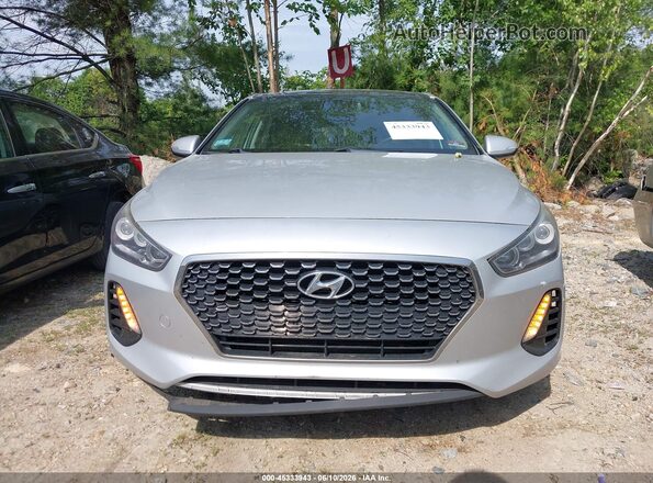 KMHH35LE7JU076271 2018 HYUNDAI ELANTRA GT Silver Вид щитка приладів
