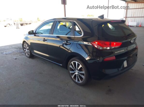KMHH35LE8JU013275 2018 HYUNDAI ELANTRA GT Black Tył lewy