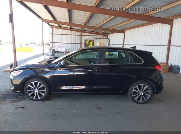 KMHH35LE8JU013275 2018 HYUNDAI ELANTRA GT Black Widok wnętrza 360 stopni