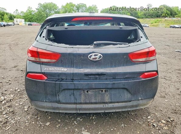KMHH35LE8JU071371 2018 HYUNDAI ELANTRA Black უკანა ხედი