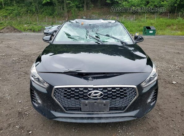 KMHH35LE8JU071371 2018 HYUNDAI ELANTRA Black წინა ხედი