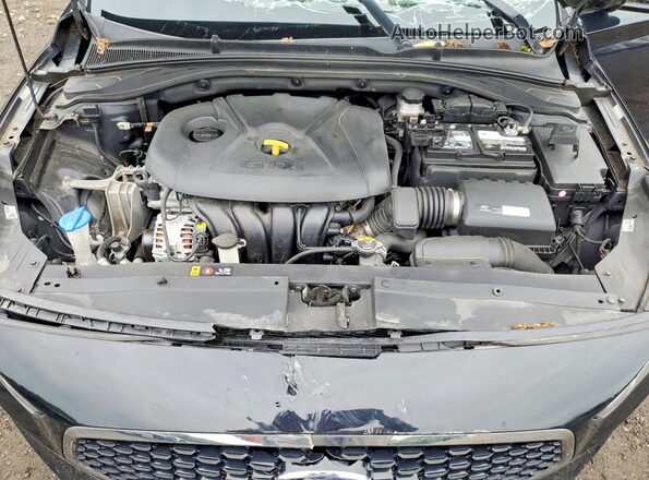 KMHH35LE8JU071371 2018 HYUNDAI ELANTRA Black უკანა სალონის ხედი
