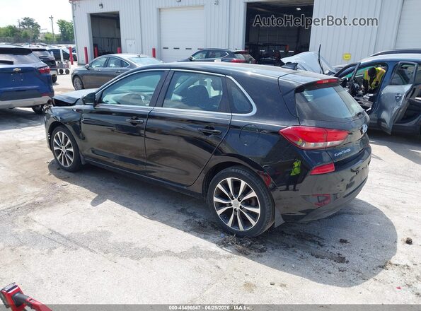 KMHH35LE9JU018565 2018 HYUNDAI ELANTRA GT Black Tył lewy