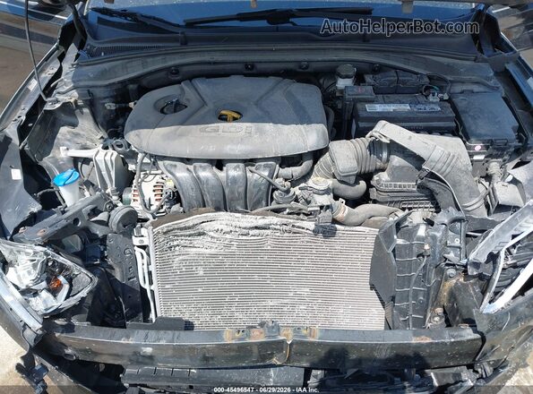 KMHH35LE9JU018565 2018 HYUNDAI ELANTRA GT Black Widok z tyłu