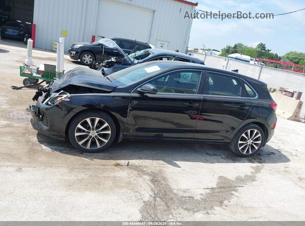 KMHH35LE9JU018565 2018 HYUNDAI ELANTRA GT Black Widok wnętrza 360 stopni
