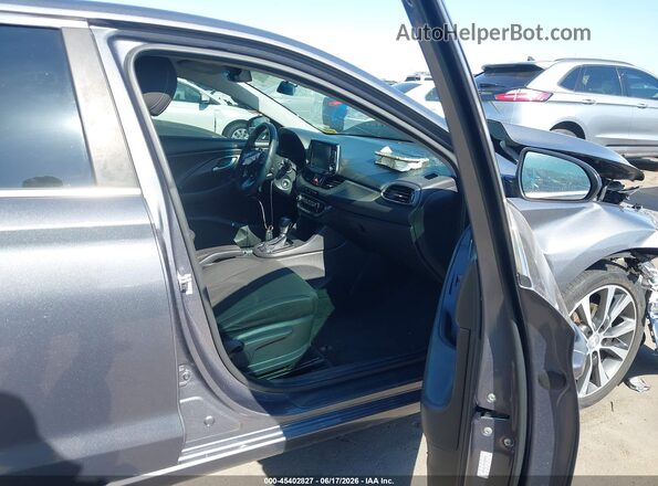 KMHH35LE9KU088892 2019 HYUNDAI ELANTRA GT Gray Вид салону спереду