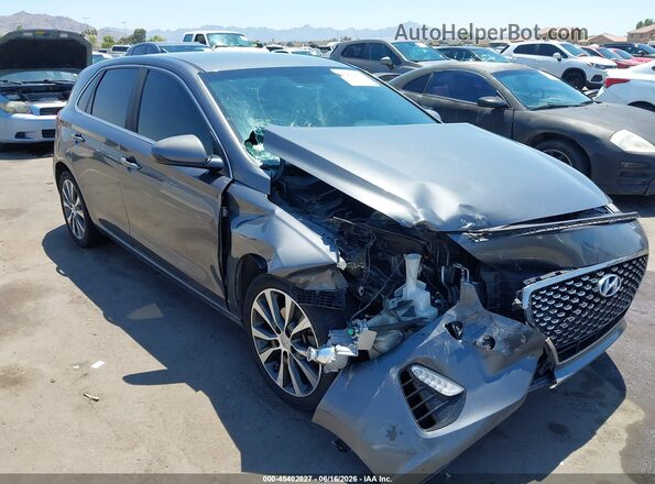 KMHH35LE9KU088892 2019 HYUNDAI ELANTRA GT Gray Вид спереду