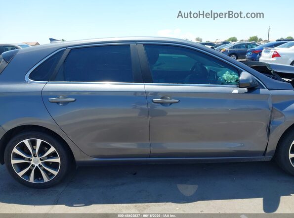 KMHH35LE9KU088892 2019 HYUNDAI ELANTRA GT Gray Вид задньої частини салону