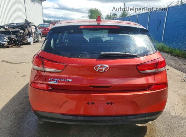 KMHH35LE9LU146677 2020 HYUNDAI ELANTRA Red Widok z tyłu