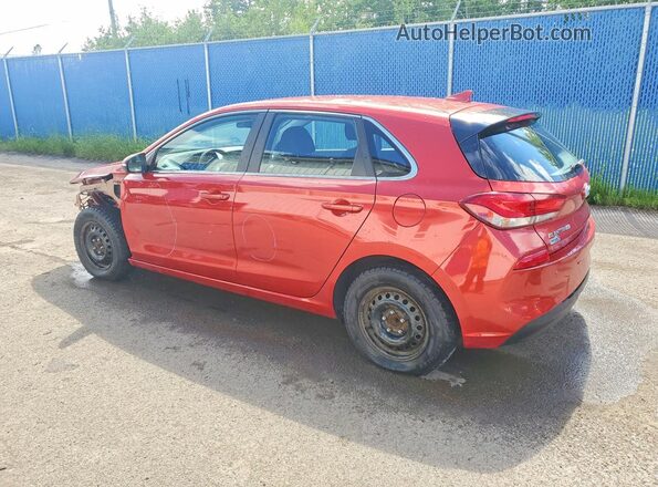 KMHH35LE9LU146677 2020 HYUNDAI ELANTRA Red Tył lewy