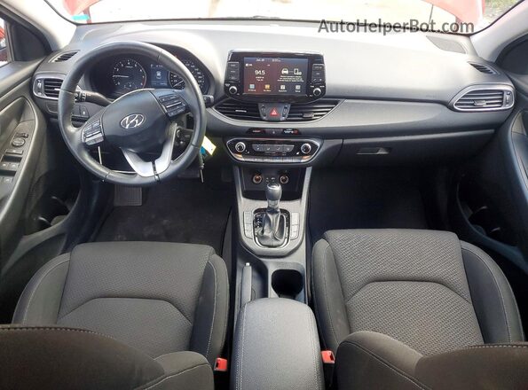 KMHH35LE9LU146677 2020 HYUNDAI ELANTRA Red Widok deski rozdzielczej