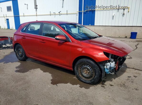 KMHH35LE9LU146677 2020 HYUNDAI ELANTRA Red Przód prawy